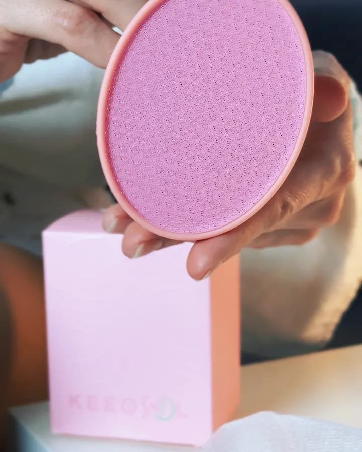 Pembe Keeosol ve kutusu